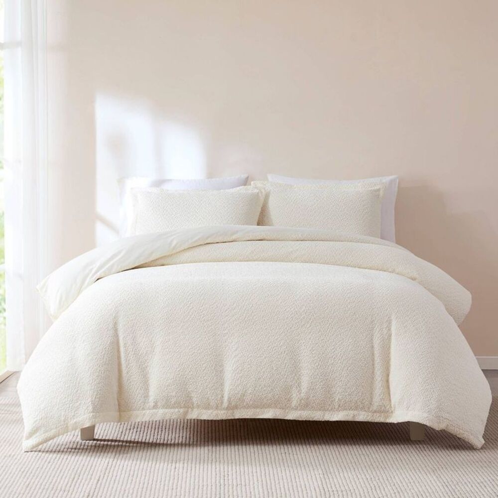 Lush Décor King Lotti Boucle Duvet Cover